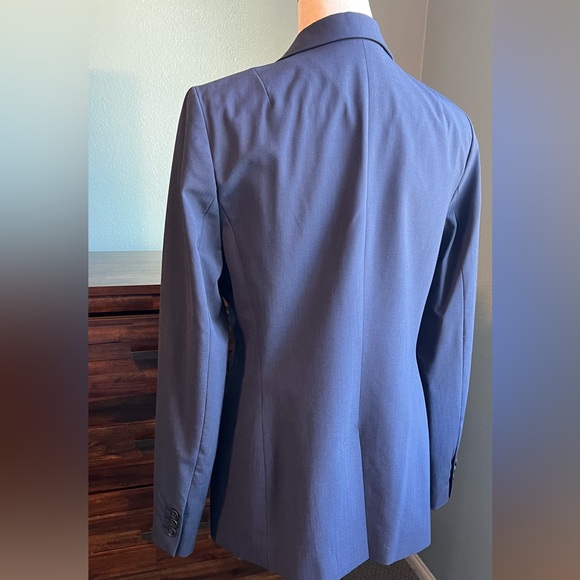 BANANA REPUBLIC Navy Blue Women’s Blazer Size 10 - Excellent Condition - Picture 4 of 14